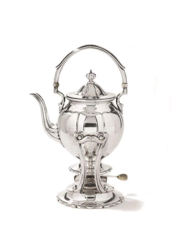 SAMOVAR, MOSCA, FINE SECOLO XIX, ARGENTIERE PAVEL OVCHINNIKOV  - Auction Italian and European Silver - Pandolfini Casa d'Aste