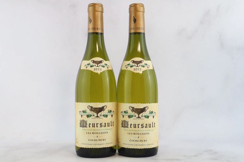 



Meursault Les Rougeots Domaine J.-F. Coche Dury 2022  - Auction La Joie du Vin - Fine and Rare Wine - Pandolfini Casa d'Aste
