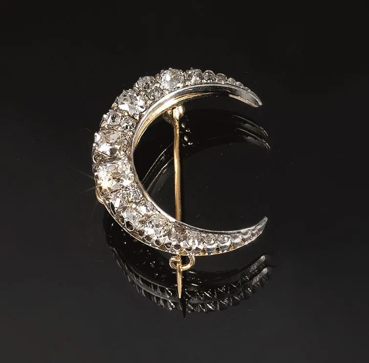 Spilla-pendente, fine sec. XIX, in argento, oro giallo e diamanti  - Auction Important Jewels and Watches - I - Pandolfini Casa d'Aste