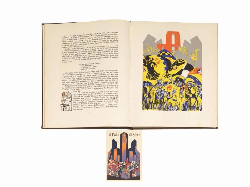 (Edizioni di pregio  Illustrati 900) CAMBELLOTTI, Duilio  MISCIATTELLI,     - Auction Books, manuscripts and autographs - Pandolfini Casa d'Aste