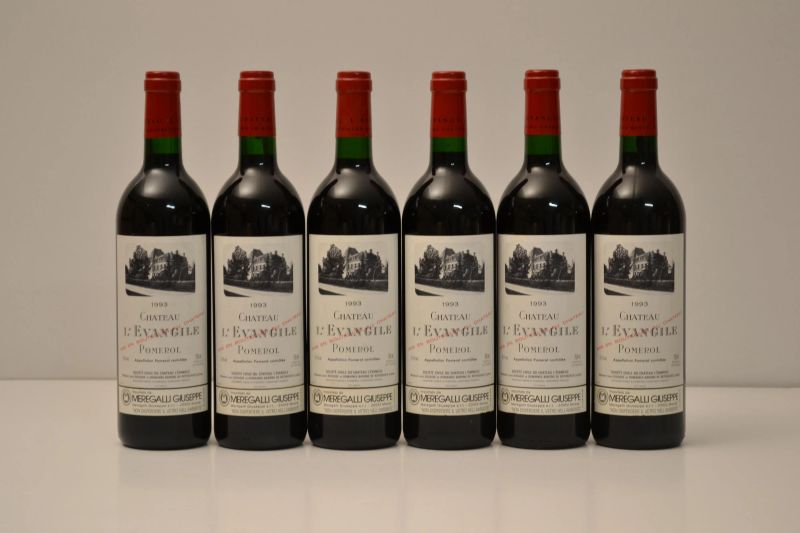 Chateau L'Evangile 1993  - Auction An Extraordinary Selection of Finest Wines from Italian Cellars - Pandolfini Casa d'Aste