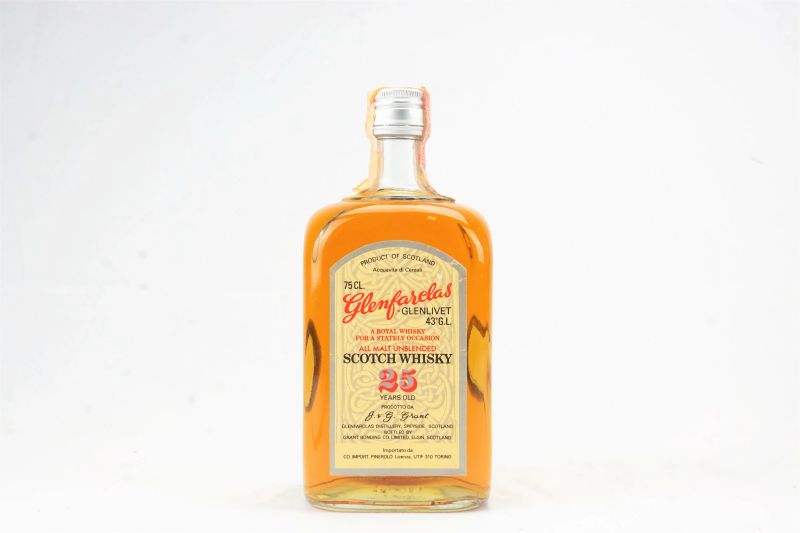      Glenfarclas-Glenlivet   - Asta Whisky e Distillati da Collezione - Pandolfini Casa d'Aste