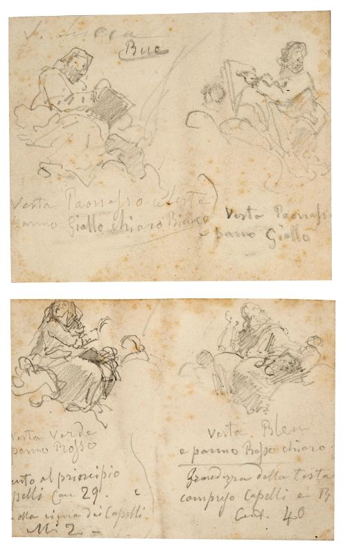 Gerolamo Induno : 



Gerolamo Induno  - Asta WORKS ON PAPER - Pandolfini Casa d'Aste