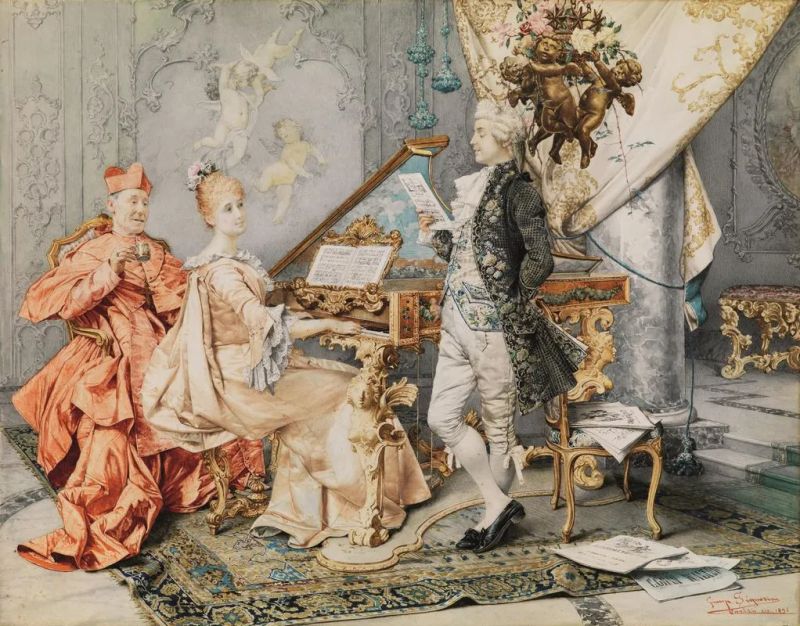 Giuseppe Signorini  - Auction 19TH CENTURY PAINTINGS AND SCULPTURES - Pandolfini Casa d'Aste