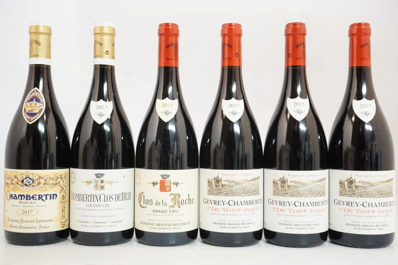      Selezione Domaine Armand Rousseau 2017   - Auction Wine&Spirits - Pandolfini Casa d'Aste