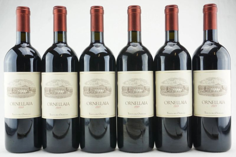 Ornellaia 1999  - Auction THE SIGNIFICANCE OF PASSION - Fine and Rare Wine - Pandolfini Casa d'Aste