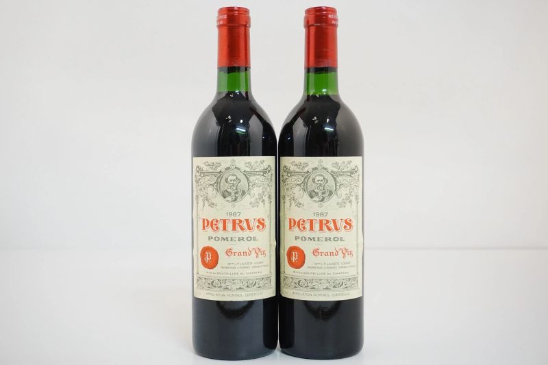 P&eacute;trus 1987  - Asta VINI PREGIATI E DISTILLATI DA COLLEZIONE - Pandolfini Casa d'Aste