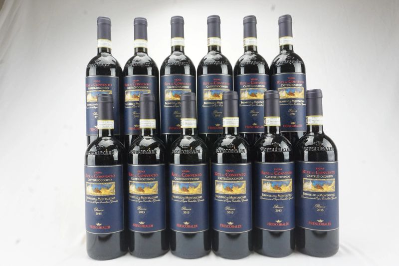      Brunello di Montalcino Castelgiocondo Riserva Marchesi Frescobaldi 2015   - Auction The Art of Collecting - Italian and French wines from selected cellars - Pandolfini Casa d'Aste