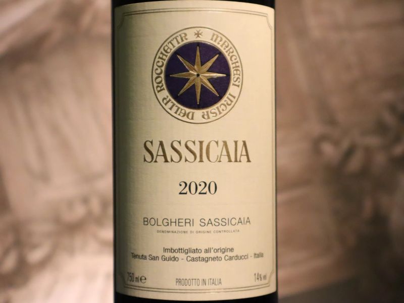 Sassicaia Tenuta San Guido 2020  - Auction Smartwine 2.0 | Spring Classics - Pandolfini Casa d'Aste