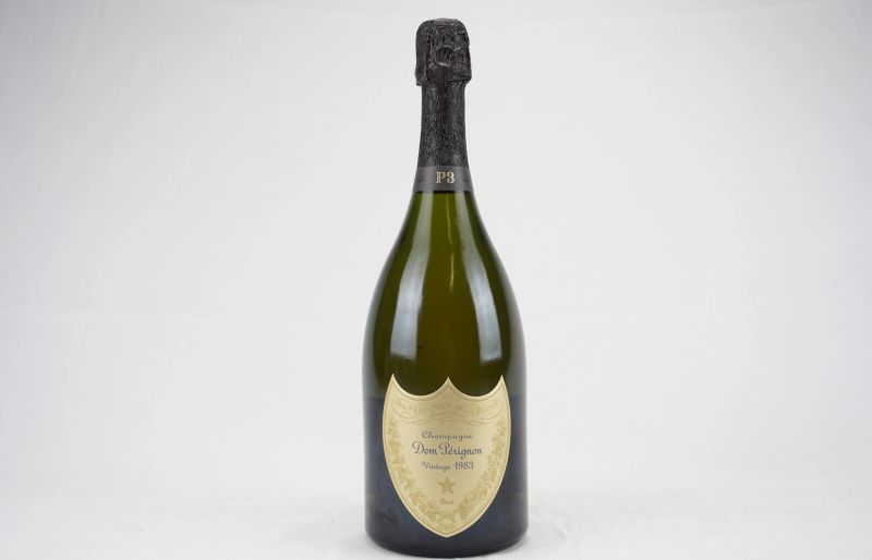      Dom P&eacute;rignon P3 1983   - Auction Il Fascino e l'Eleganza - A journey through the best Italian and French Wines - Pandolfini Casa d'Aste