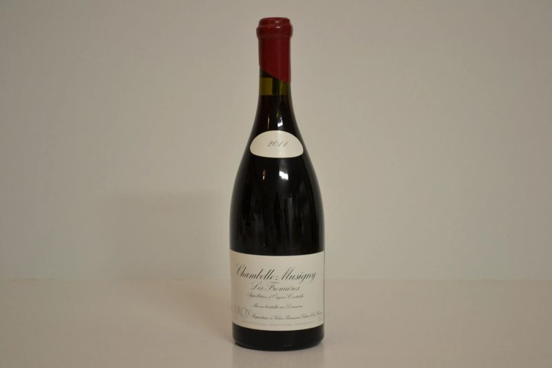 Chambolle-Musigny Les Fremieres Domaine Leroy 2011  - Auction  An Exceptional Selection of International Wines and Spirits from Private Collections - Pandolfini Casa d'Aste