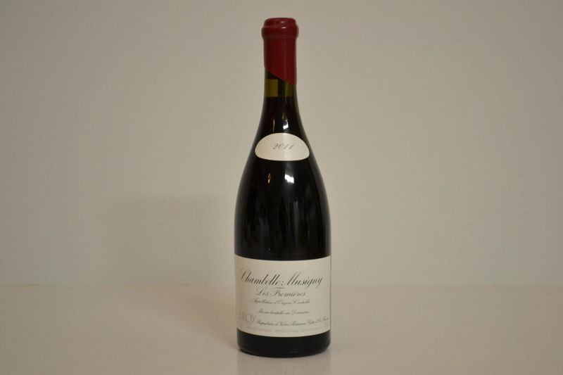 Chambolle-Musigny Les Fremieres Domaine Leroy 2011  - Asta Una Eccezionale Selezione di Vini e Distillati Internazionali da Collezioni Private - Pandolfini Casa d'Aste