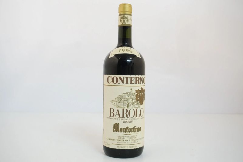     Barolo Monfortino Riserva Giacomo Conterno 1996   - Asta Vini Pregiati e Distillati da Collezione - Pandolfini Casa d'Aste