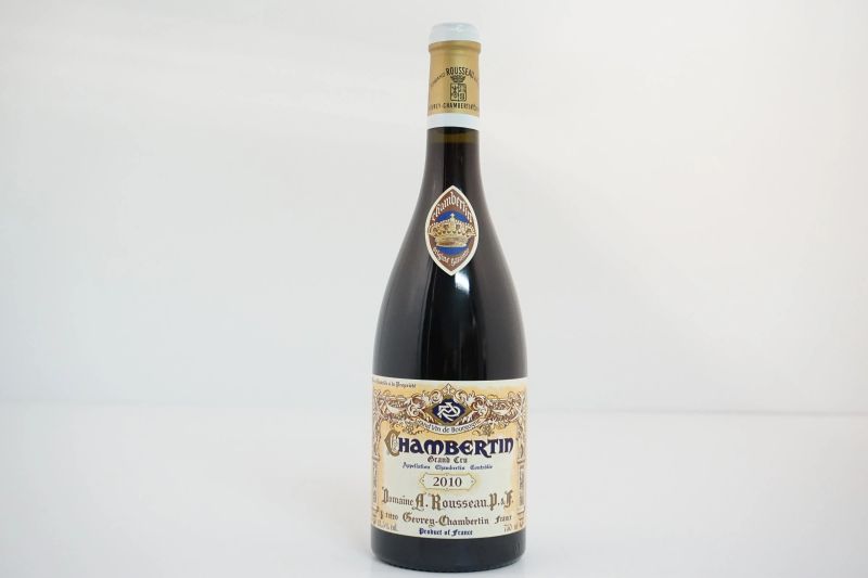 Chambertin Domaine Armand Rousseau 2010  - Asta VINI PREGIATI E DISTILLATI DA COLLEZIONE - Pandolfini Casa d'Aste