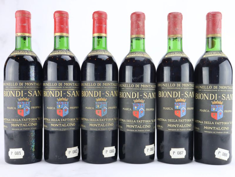 Brunello di Montalcino Riserva Biondi Santi   - Asta ALCHIMIA - Vini Pregiati e da Collezione - Pandolfini Casa d'Aste