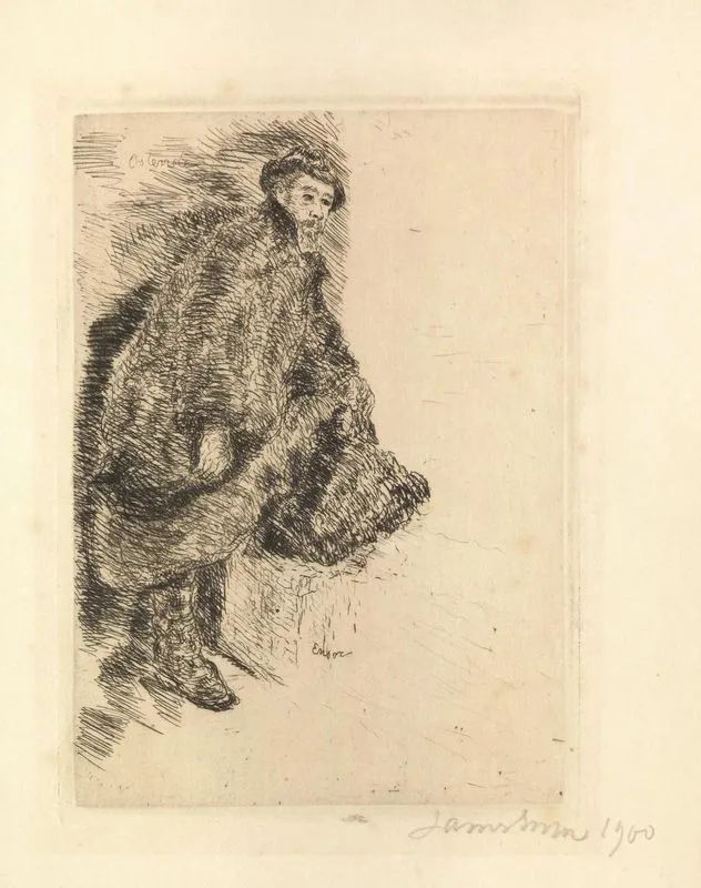 Ensor, James  - Auction Prints and Drawings from XVI to XX century - Books and Autographs - Pandolfini Casa d'Aste