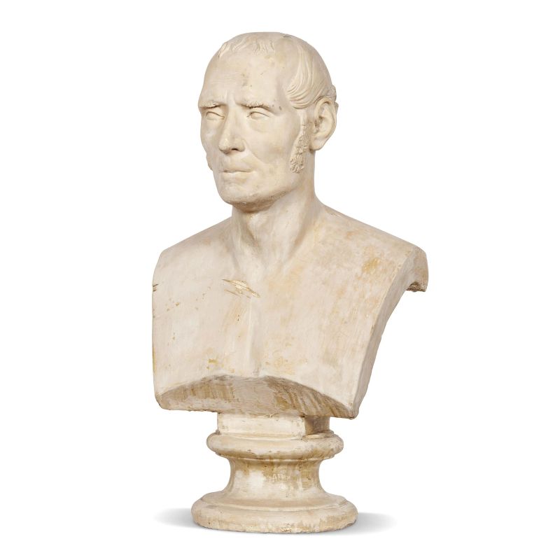 A BUST, 19TH CENTURY  - Auction GIOVANNI PRATESI | HOMO FABER PART II - Pandolfini Casa d'Aste