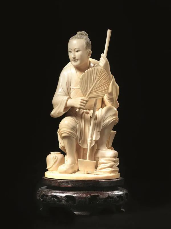 SCULTURA CINA SEC. XIX  - Auction Asian Art - Pandolfini Casa d'Aste