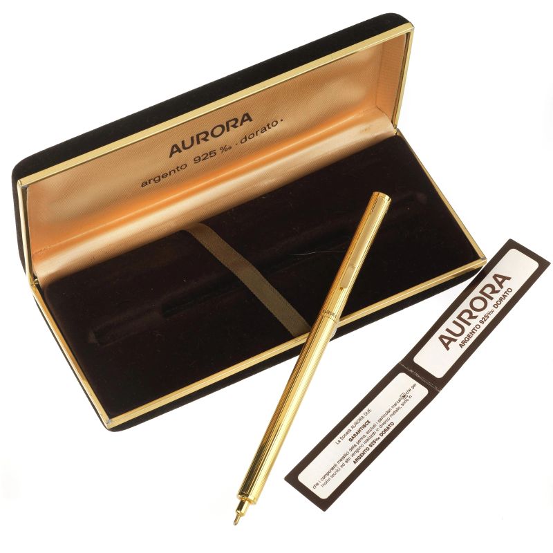 Aurora :      AURORA PENNA A SFERA   - Auction TIMED AUCTION | WATCHES AND PENS - Pandolfini Casa d'Aste