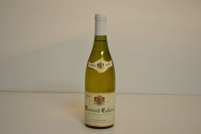 Meursault-Caillerets Domaine J.-F. Coche Dury 2000  - Auction A Prestigious Selection of Wines and Spirits from Private Collections - Pandolfini Casa d'Aste