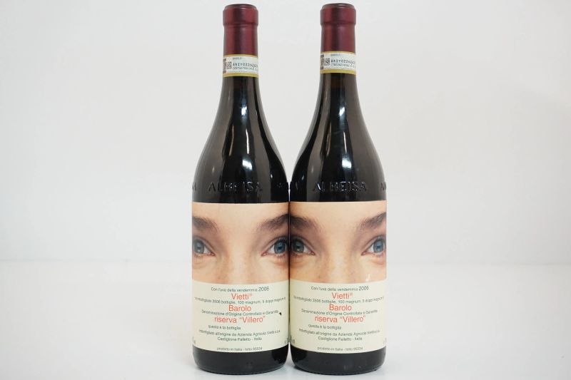 Barolo Villero Riserva Vietti 2006  - Auction FINE WINES AND SPIRITS - Pandolfini Casa d'Aste