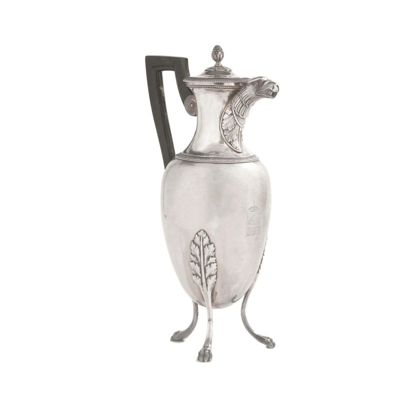 CAFFETTIERA, PARIGI, INIZI SECOLO XIX  - Auction TIMED AUCTION | FINE SILVER - Pandolfini Casa d'Aste