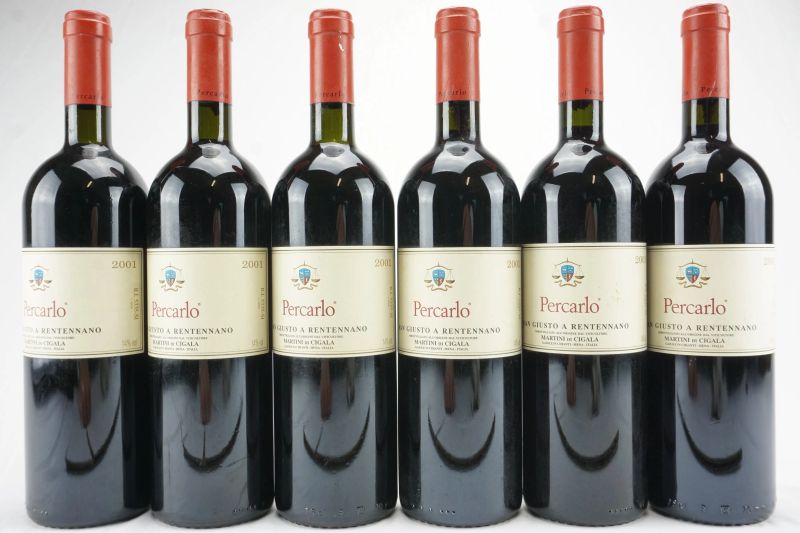      Percarlo San Giusto a Rentennano 2001   - Auction The Art of Collecting - Italian and French wines from selected cellars - Pandolfini Casa d'Aste