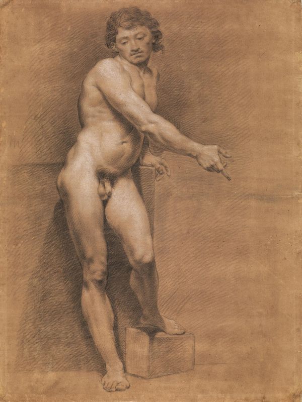      Artista della fine del sec. XVIII    - Auction Works on paper: 15th to 19th century drawings, paintings and prints - Pandolfini Casa d'Aste