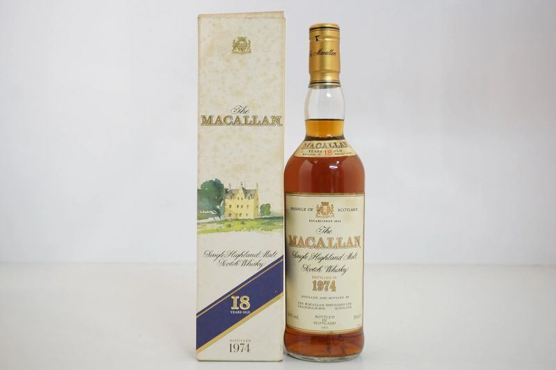      Macallan 1974   - Asta Vini Pregiati e Distillati da Collezione - Pandolfini Casa d'Aste