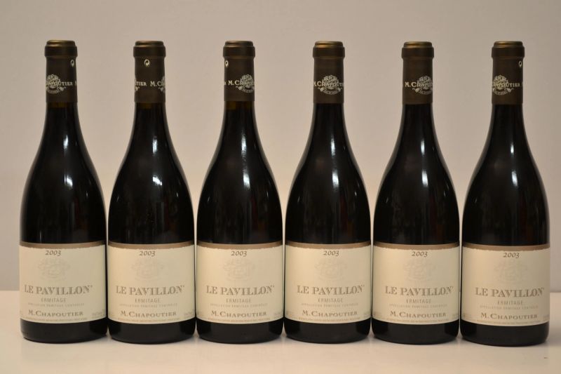 Ermitage Le Pavillon Rouge M. Chapoutier 2003  - Auction the excellence of italian and international wines from selected cellars - Pandolfini Casa d'Aste