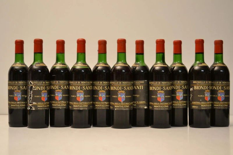 Brunello di Montalcino Biondi Santi 1971  - Auction FINE WINES FROM IMPORTANT ITALIAN CELLARS - Pandolfini Casa d'Aste