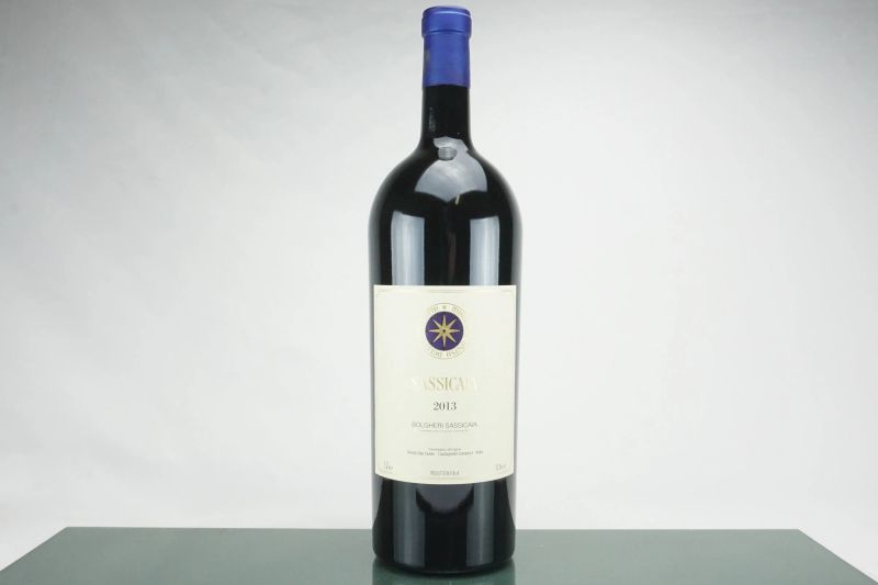 Sassicaia Tenuta San Guido 2013  - Auction L'Essenziale - Fine and Rare Wine - Pandolfini Casa d'Aste