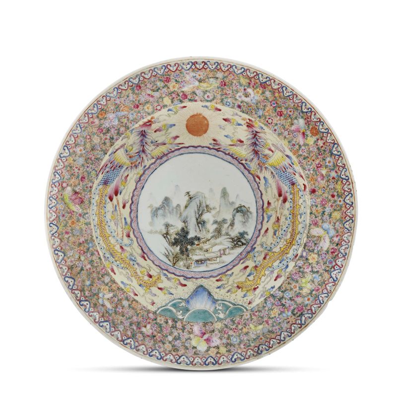 A PLATE, CHINA, REPUBLIC PERIOD, 1912-1949  - Auction ASIAN ART / &#19996;&#26041;&#33402;&#26415;   - Pandolfini Casa d'Aste