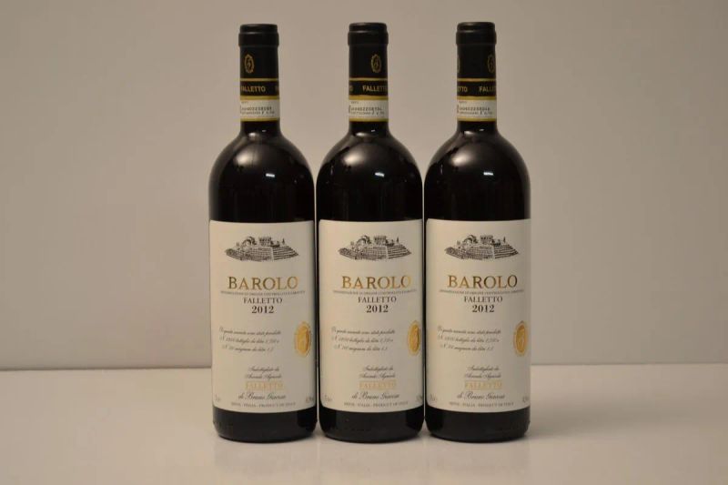 Barolo Falletto Etichetta Bianca Bruno Giacosa 2012  - Asta VINI PREGIATI DA IMPORTANTI CANTINE ITALIANE - Pandolfini Casa d'Aste