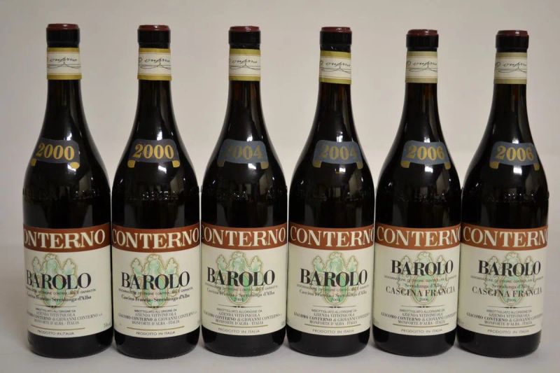 Barolo Cascina Francia Giacomo Conterno  - Asta PANDOLFINI PER EXPO 2015: VINI PREGIATI E DA COLLEZIONE - Pandolfini Casa d'Aste