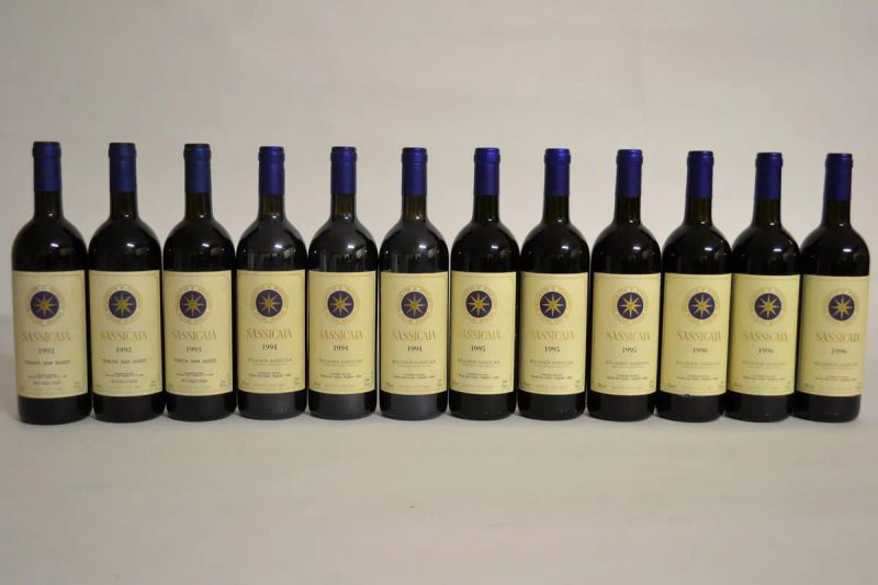 Sassicaia Tenuta San Guido  - Auction PANDOLFINI FOR EXPO 2015: Finest and rarest wines - Pandolfini Casa d'Aste