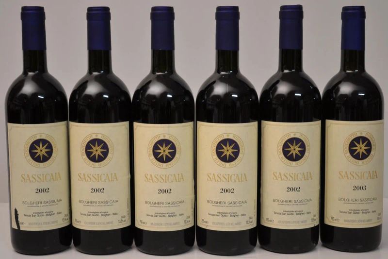 Sassicaia Tenuta San Guido  - Asta Vini Pregiati e una Straordinaria Selezione dalla Cantina Storica di Masseto - Pandolfini Casa d'Aste