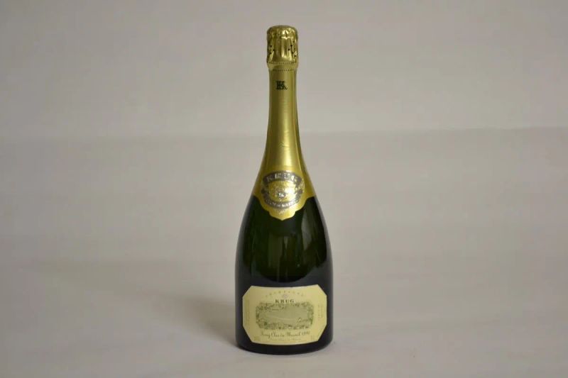 Krug Clos du Mesnil 1990  - Auction Rare Wines - Pandolfini Casa d'Aste