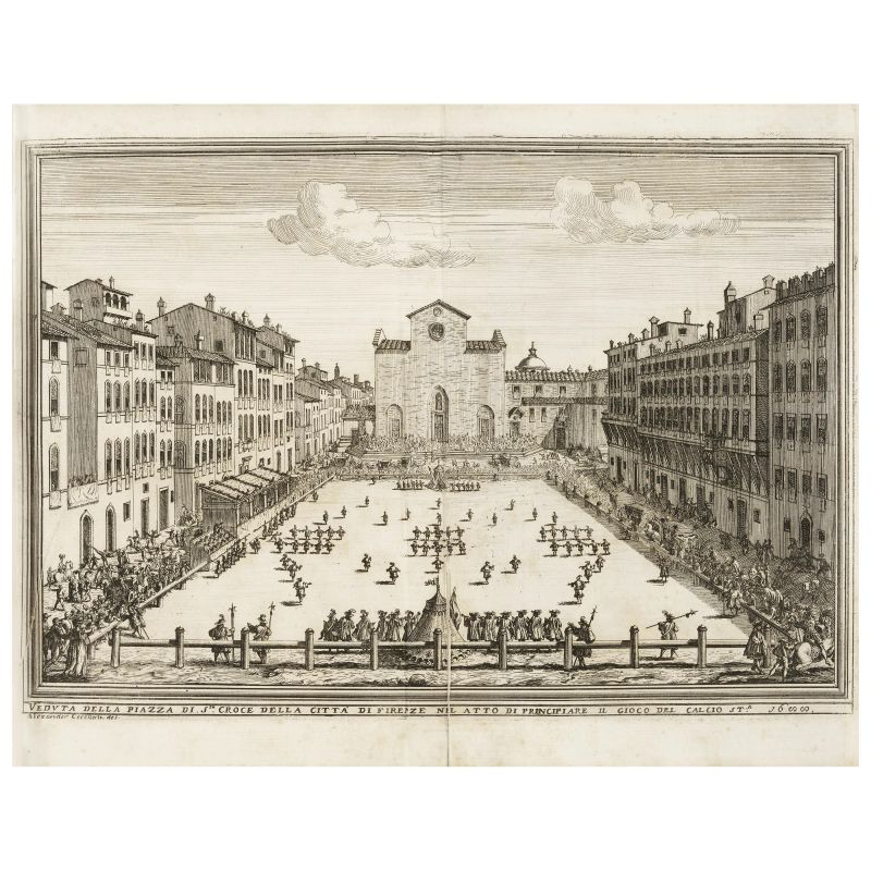 La migliore edizione di questa pregiata raccolta di trattati sul giuoco del calcio fiorentino   - Asta LIBRI, MANOSCRITTI E AUTOGRAFI - Pandolfini Casa d'Aste