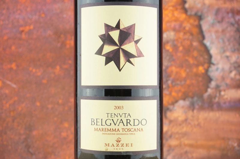 Tenuta Belguardo Mazzei 2003  - Asta Smart Wine 2.0 | Summer Edition - Pandolfini Casa d'Aste