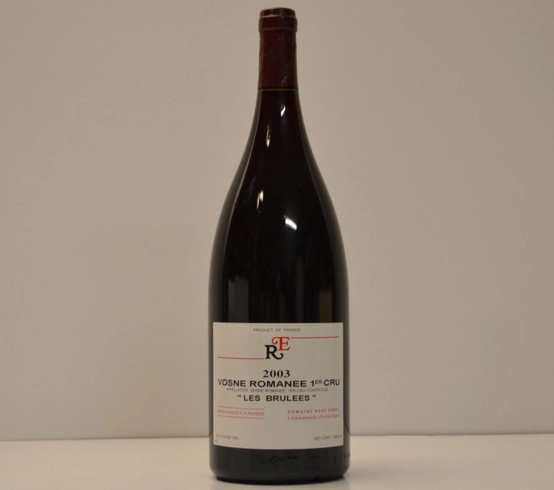 Vosne-Romanee Les Brulees Domaine Rene Engel 2003  - Asta Una Eccezionale Selezione di Vini e Distillati Internazionali da Collezioni Private - Pandolfini Casa d'Aste