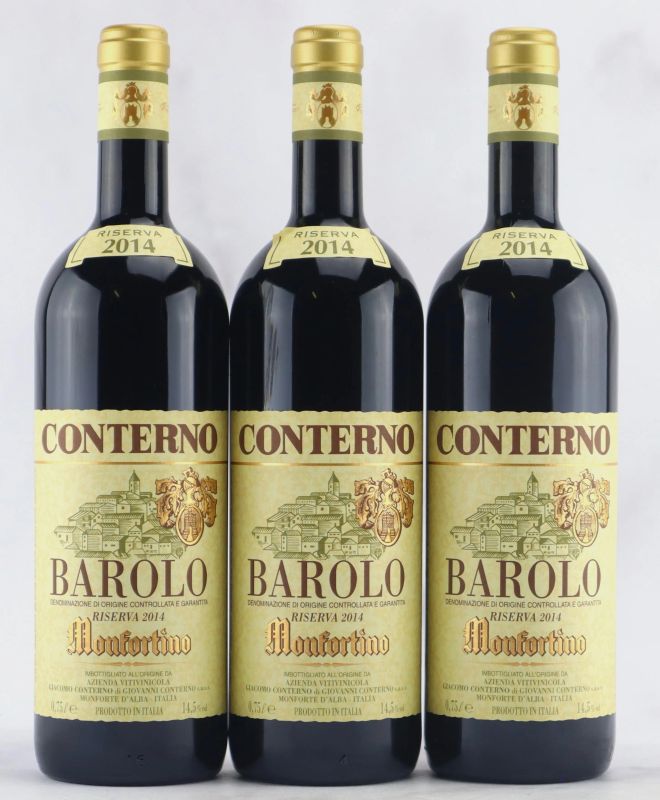 



Barolo Monfortino Riserva Giacomo Conterno 2014  - Asta Vini Pregiati da una Ricercata Collezione - Pandolfini Casa d'Aste