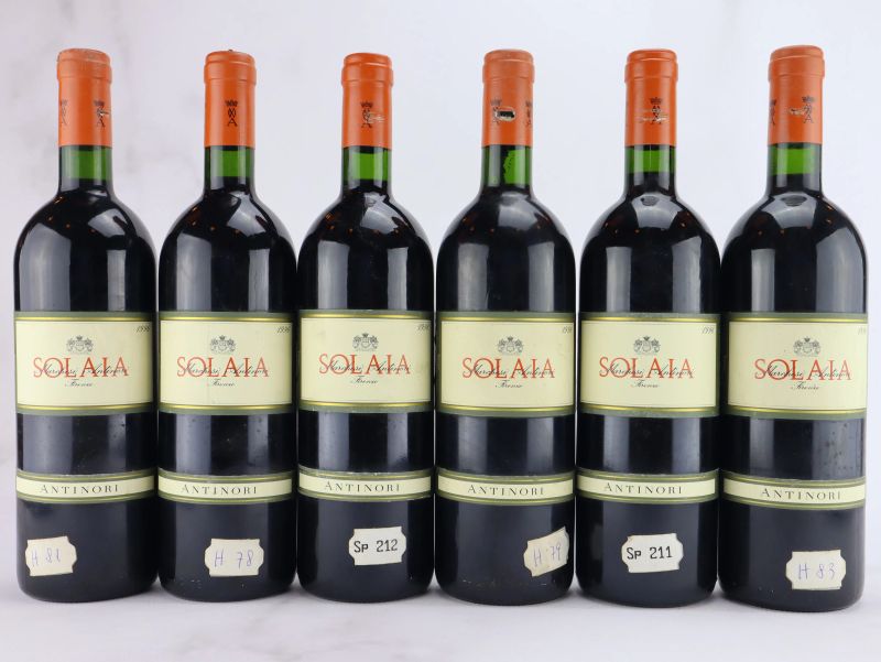 



Solaia Antinori 1996  - Auction ALCHIMIA - Fine and Rare Wine - Pandolfini Casa d'Aste