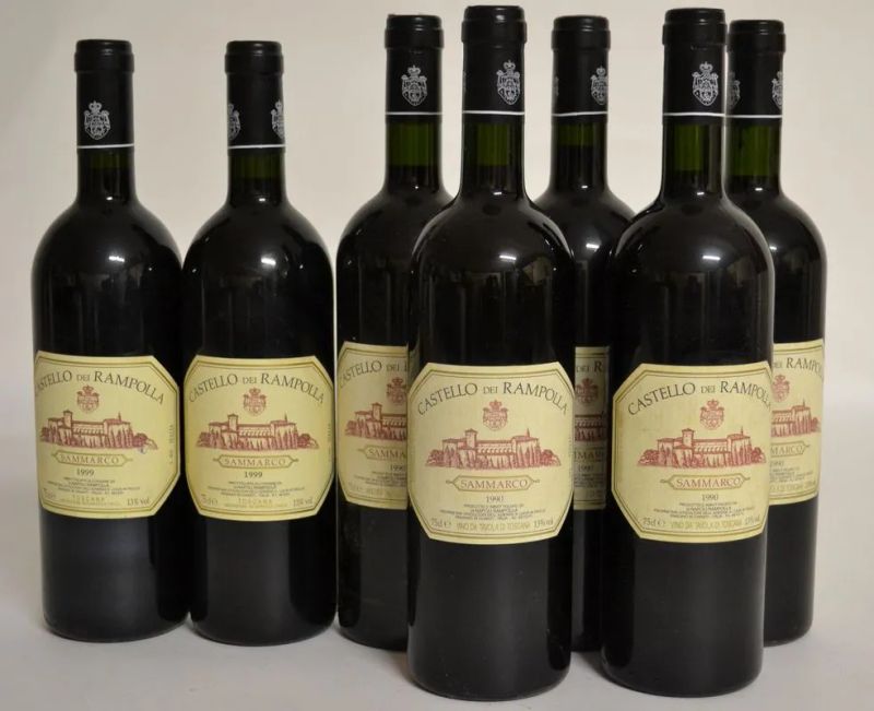 Sammarco Castello dei Rampolla                                              - Auction The passion of a life. A selection of fine wines from the Cellar of the Marcucci. - Pandolfini Casa d'Aste