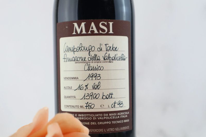 



Amarone della Valpolicella Classico Campolongo di Torbe Masi 1993  - Asta Smartwine 2.0 | Fleurs de Vigne - Pandolfini Casa d'Aste
