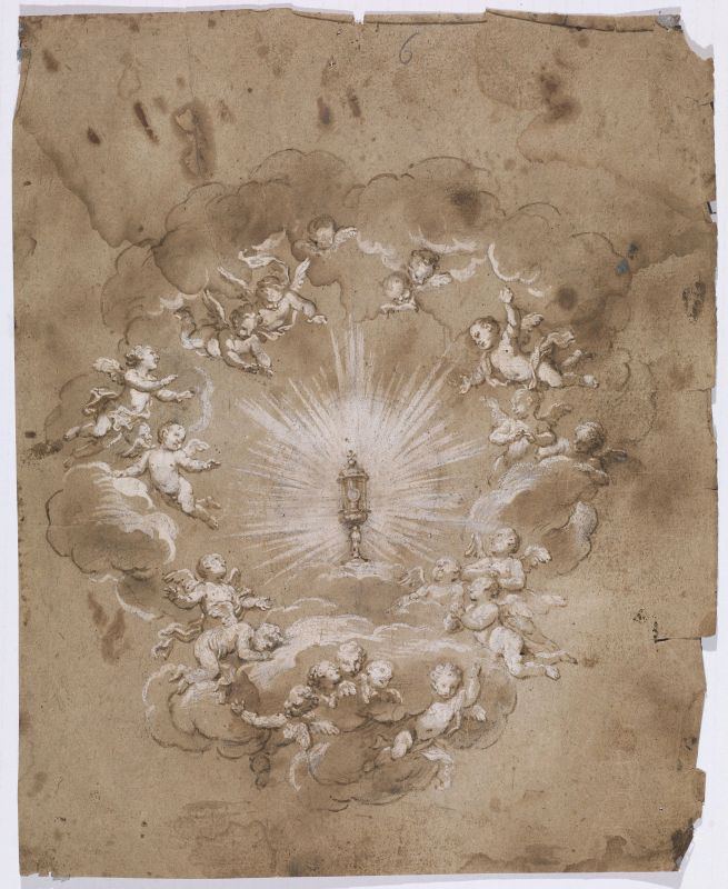      Artista della fine del sec. XVII / inizio XVIII   - Auction Works on paper: 15th to 19th century drawings, paintings and prints - Pandolfini Casa d'Aste