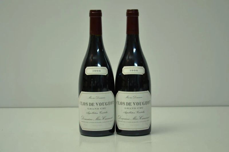 Clos de Vougeot Domaine Meo-Camuzet 1996  - Asta VINI PREGIATI DA IMPORTANTI CANTINE ITALIANE - Pandolfini Casa d'Aste