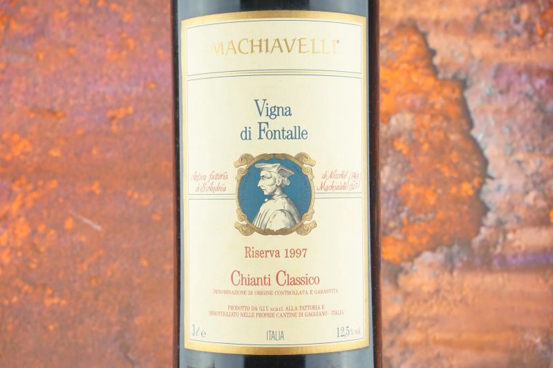      Chianti Classico Vigna di Fontalle Riserva Machiavelli 1997    - Asta ASTA A TEMPO | Smart Wine & Spirits - Pandolfini Casa d'Aste