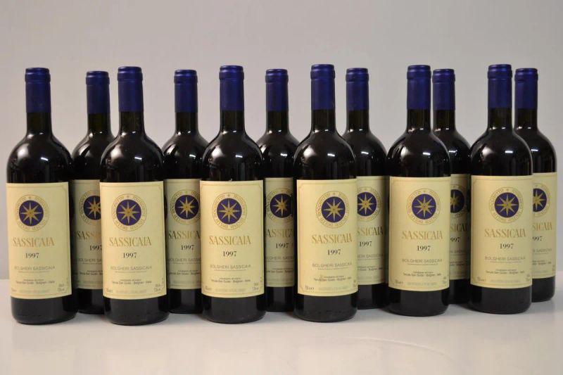 Sassicaia Tenuta San Guido 1997  - Asta Vini e distillati da collezione da cantine selezionate - Pandolfini Casa d'Aste