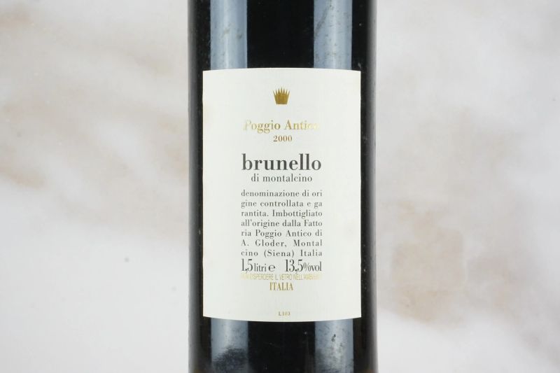 Brunello di Montalcino Poggio Antico 2000  - Asta Smart Wine 2.0 | Asta Online - Pandolfini Casa d'Aste